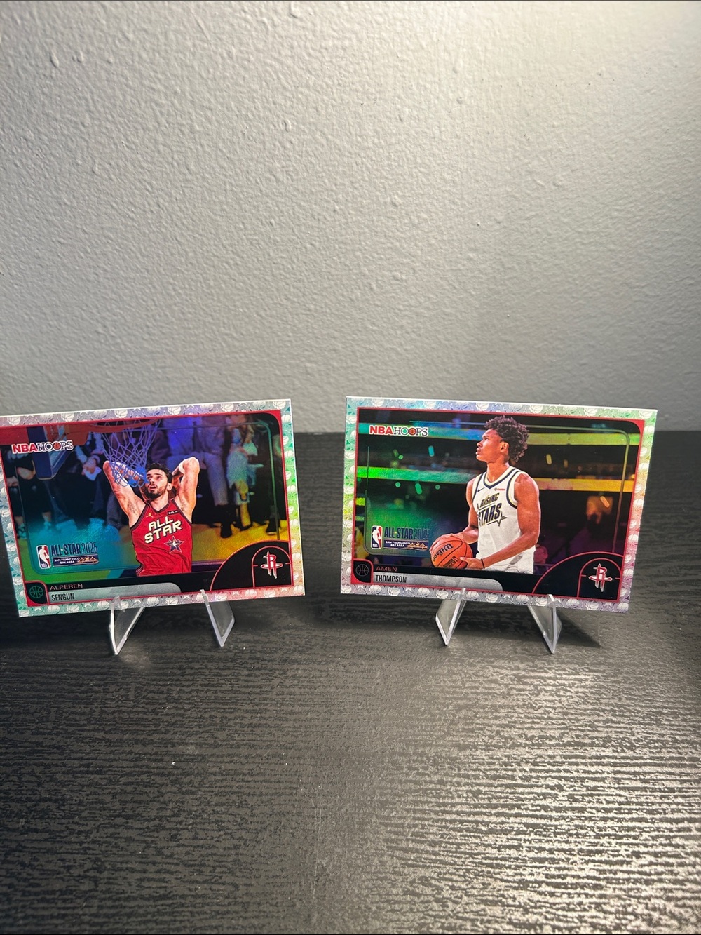 NBA Hoops Houston Rockets NBA all star lot Amen Thompson Alperen Sengun
